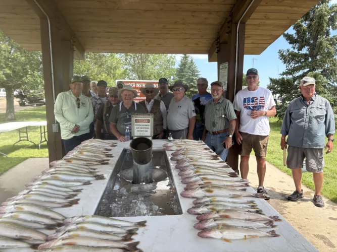 Elks hosts Veterans Fishing Day
